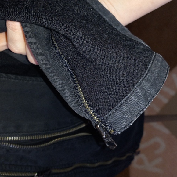 Y2k whimsigoth edwardian steampunk goth Armani exchange jacket small fits xs - Picture 7 of 13